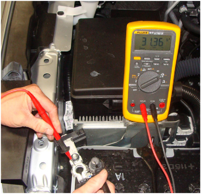 how to do a parasitic battery drain test